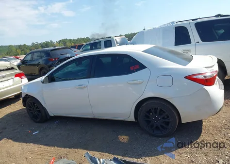 2016 Toyota Corolla S W/Special Edition Pkg from USA, damaged, VIN 2T1BURHE4GC577812